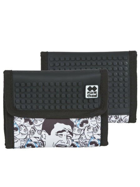 PIXIE CREW PIXIE CREW portofel creativ Yaoming negru