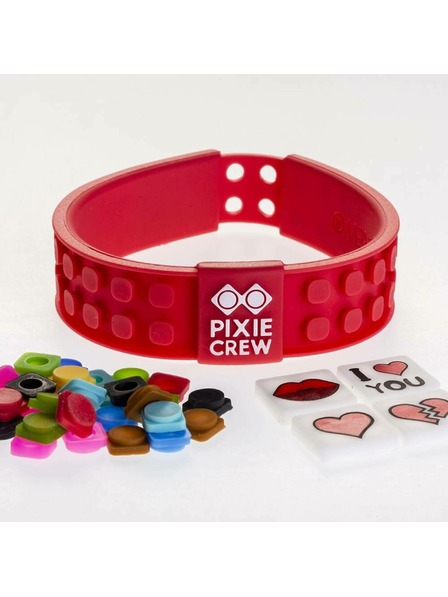 PIXIE CREW PIXIE CREW brățară romantică pixel de dragoste roșie