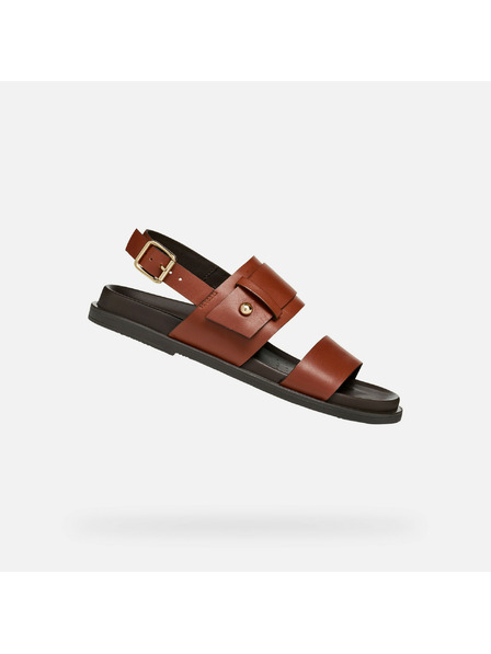 Geox Sandale maro-cărămizii pentru femei Geox Adelash