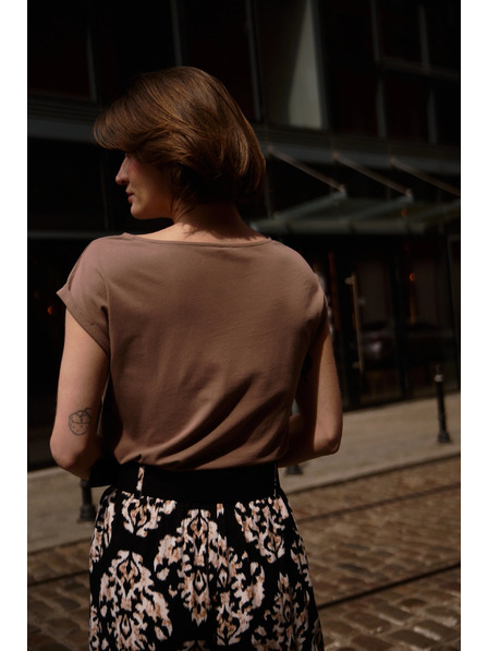 Moodo Top maro deschis Moodo