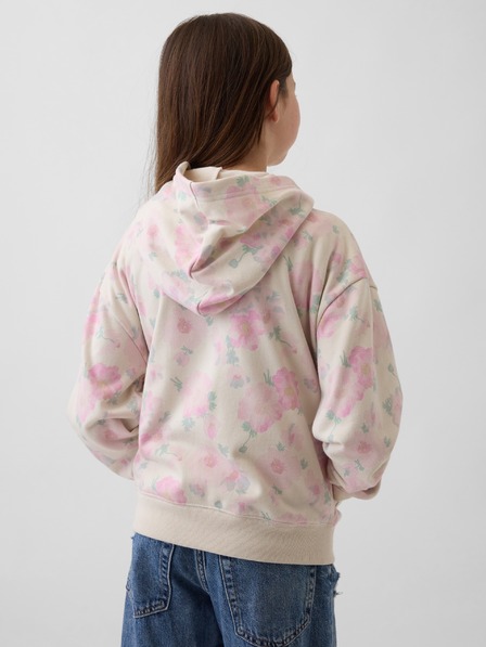 GAP Hanorac copii cu fermoar și logo GAP