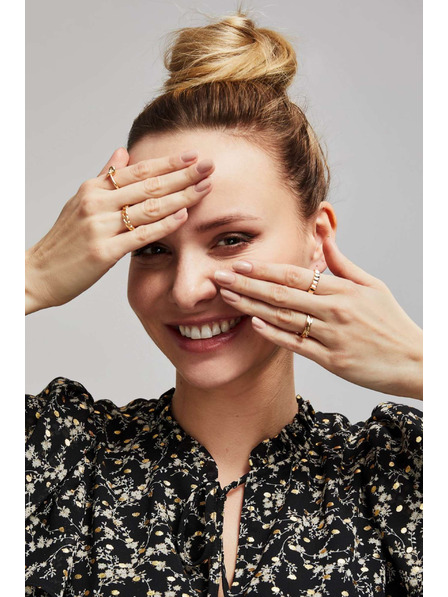 Moodo Set 4 inele cu circumferință reglabilă Moodo