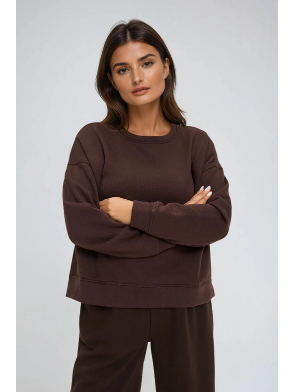 Moodo Hanorac oversized maro Moodo