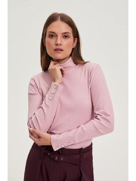 Moodo Helancă din bumbac roz Moodo