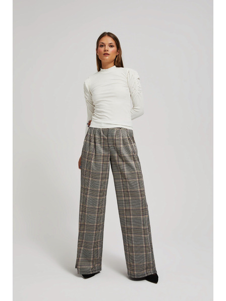 Moodo Bluză cu mâneci umflate perlată Moodo