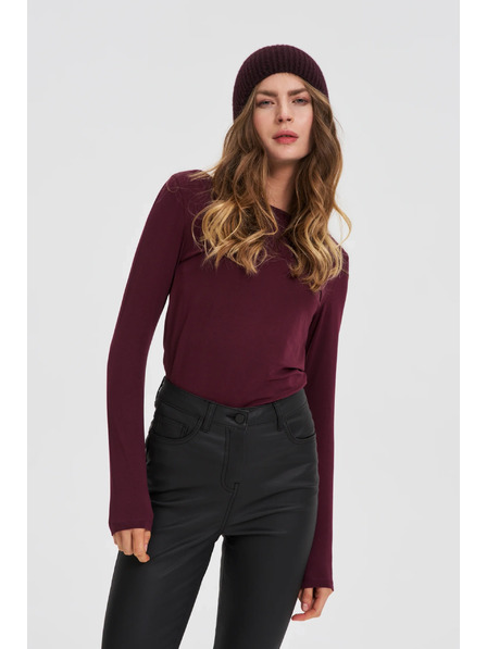 Moodo Șapcă vișinie Moodo