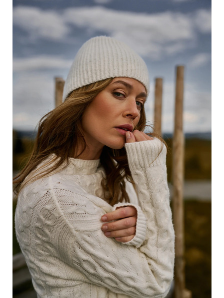 Moodo Șapcă de iarnă albă Moodo