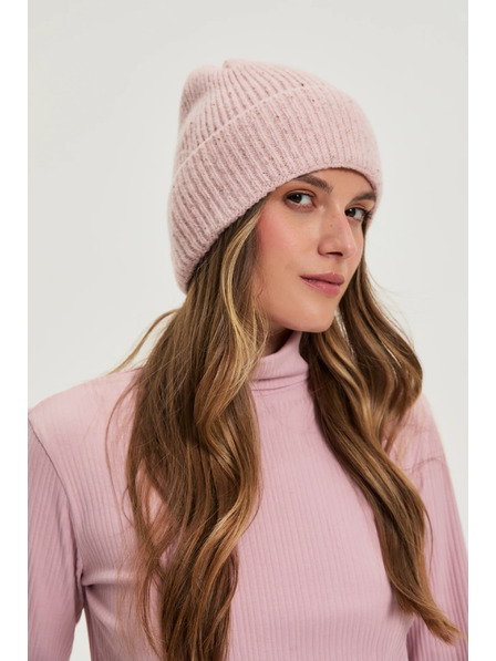 Moodo Șapcă tricotată roz Moodo