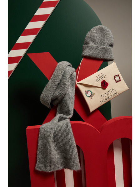 Moodo Șapcă de iarnă gri Moodo