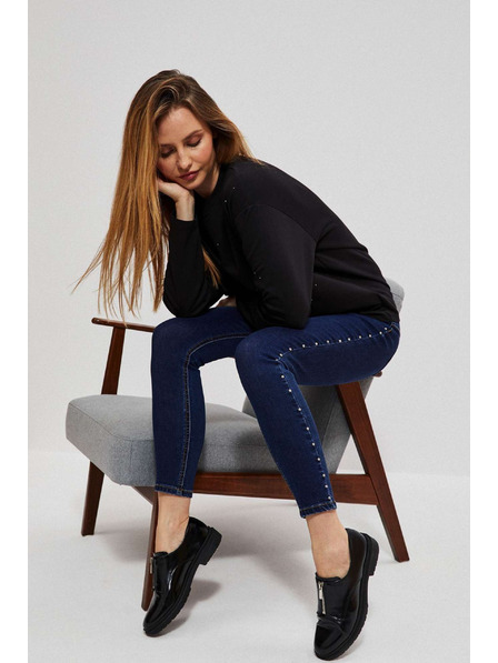 Moodo Blugi tip țeavă cu buzunare laterale Moodo