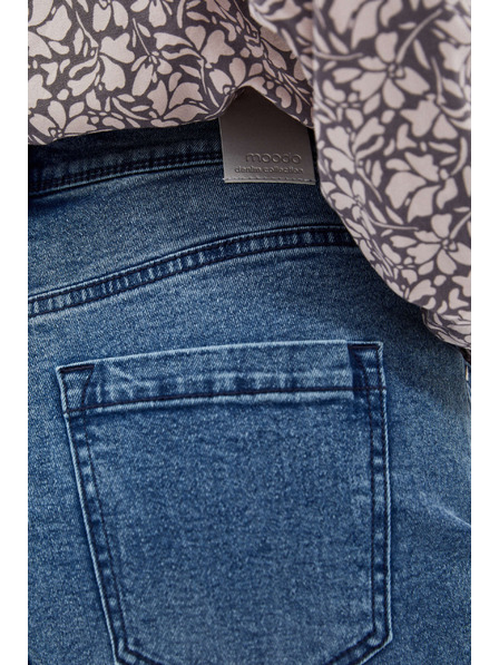 Moodo Blugi cu talie înaltă Moodo