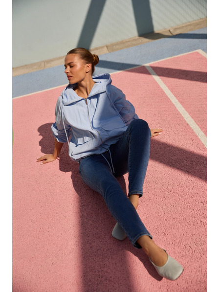 Moodo Blugi skinny albaștri Moodo