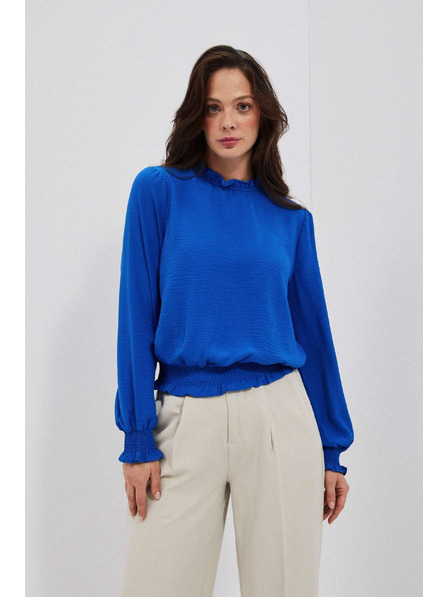 Moodo Cămașă netedă albastră Moodo