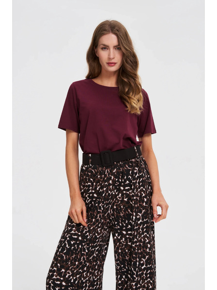 Moodo Tricou uni vișiniu Moodo