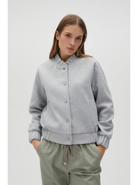 Moodo Jachetă bomber gri Moodo