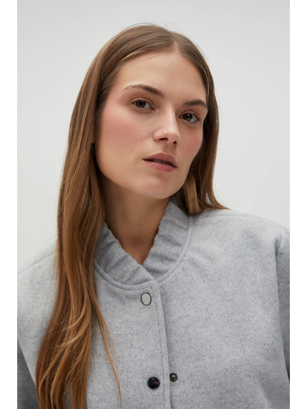 Moodo Jachetă bomber gri Moodo