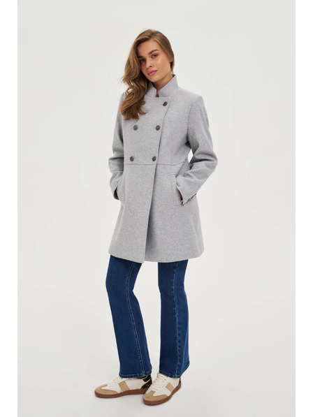 Moodo Palton scurt gri Moodo