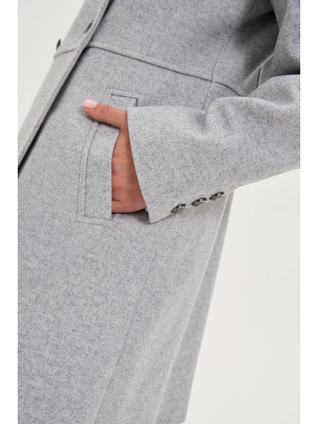 Moodo Palton scurt gri Moodo