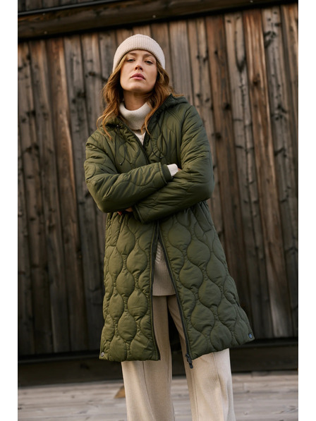 Moodo Jachetă matlasată verde Moodo