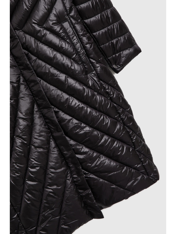 Moodo Jachetă lungă neagră Moodo