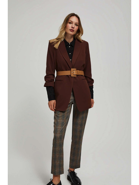 Moodo Centură lată bej închis Moodo