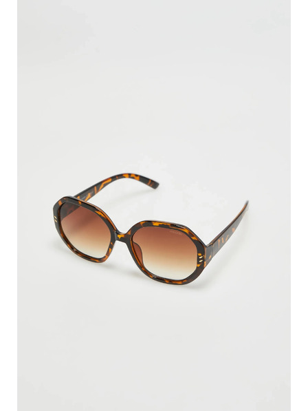 Moodo Ochelari cu lentile rotunde maro Moodo