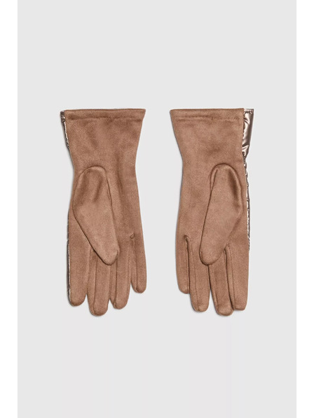 Moodo Mănuși matlasate maro Moodo