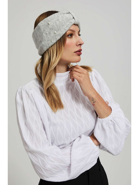 Moodo Bentița tricotată gri Moodo