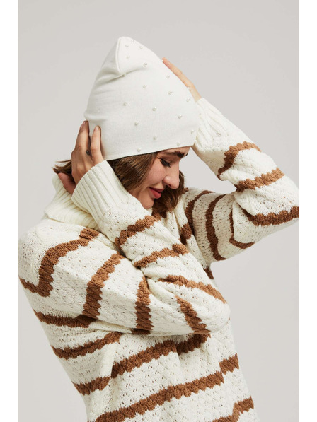 Moodo Șapcă cu mărgele decorative Moodo