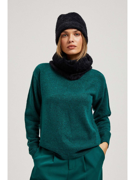 Moodo Șapcă blăniță caldă neagră Moodo