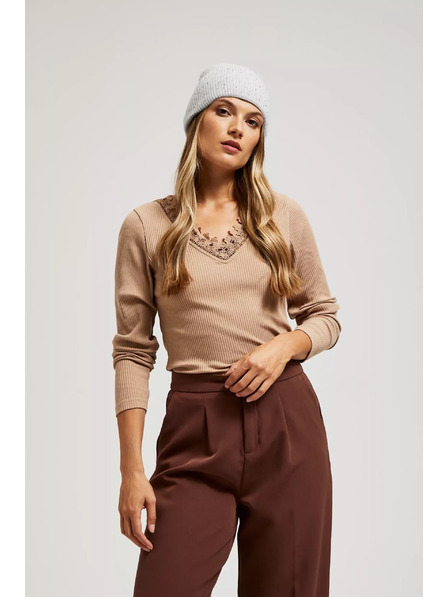 Moodo Șapcă tricotată gri Moodo