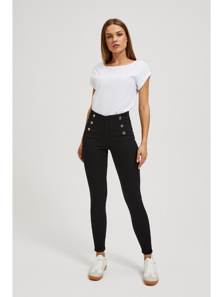 Moodo Jeans cu nasturi decorativi Moodo