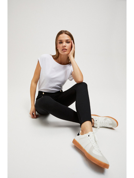 Moodo Jeans cu nasturi decorativi Moodo