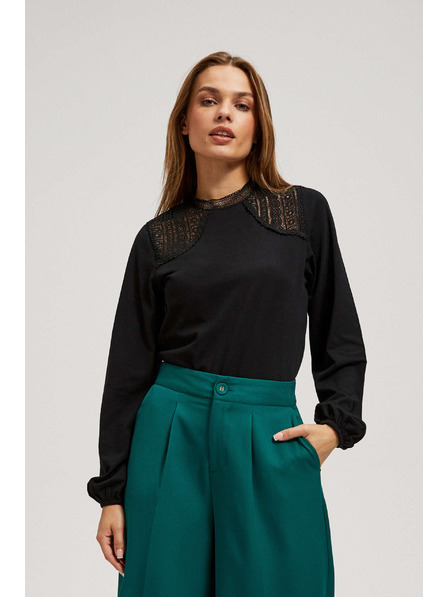 Moodo Bluză decorativă din dantelă Moodo