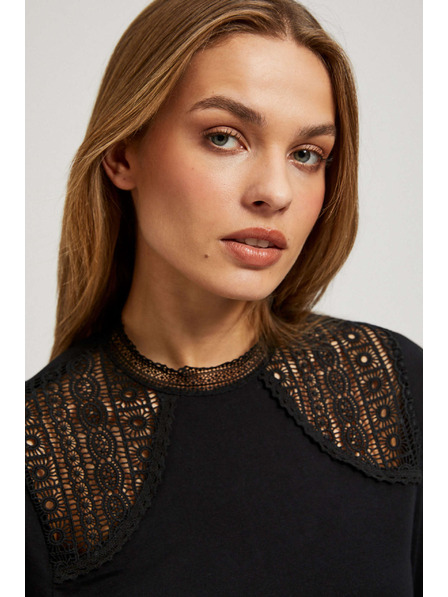 Moodo Bluză decorativă din dantelă Moodo