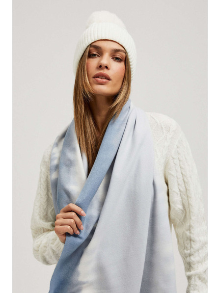 Moodo Eșarfă cu franjuri fine Moodo