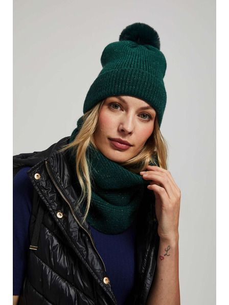 Moodo Guler smarald cu fir metalic Moodo