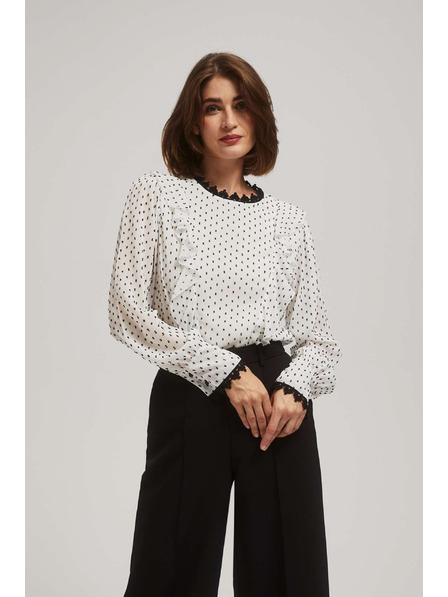 Moodo Cămașă cu volane Moodo