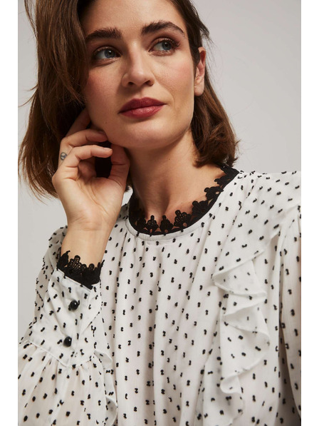 Moodo Cămașă cu volane Moodo