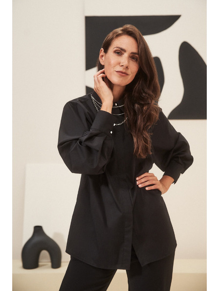 Moodo Cămașă croială specializată cu mâneci bufante Moodo