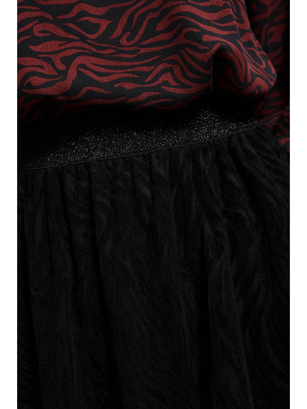 Moodo Fustă midi evazată Moodo