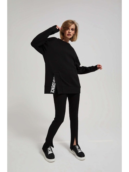 Moodo Hanorac oversize cu text Moodo