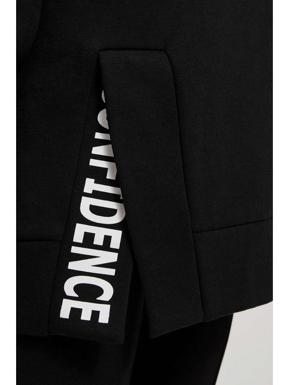 Moodo Hanorac oversize cu text Moodo