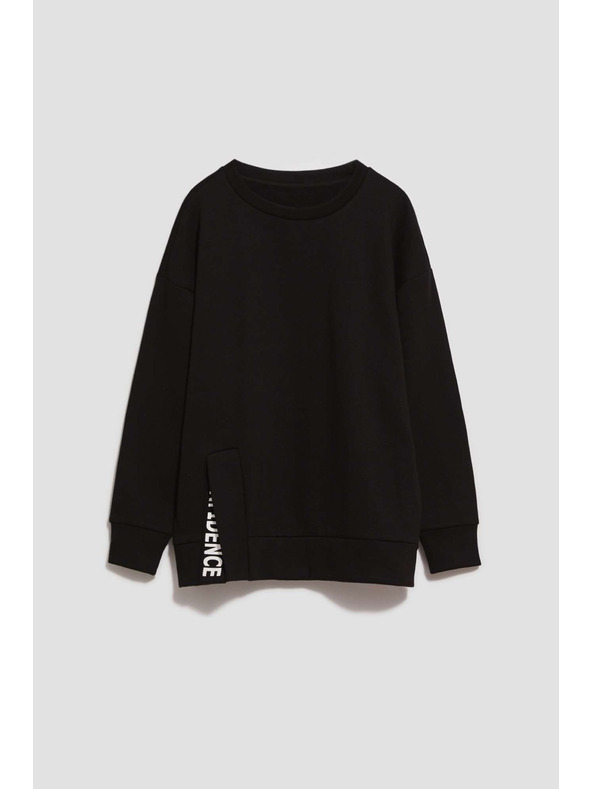 Moodo Hanorac oversize cu text Moodo