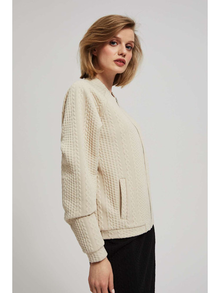 Moodo Hanorac cu fermoar și buzunare Moodo