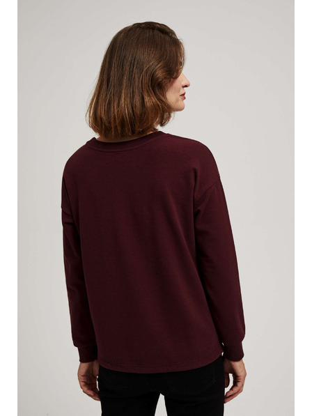 Moodo Hanorac simplu cu imprimeu Moodo