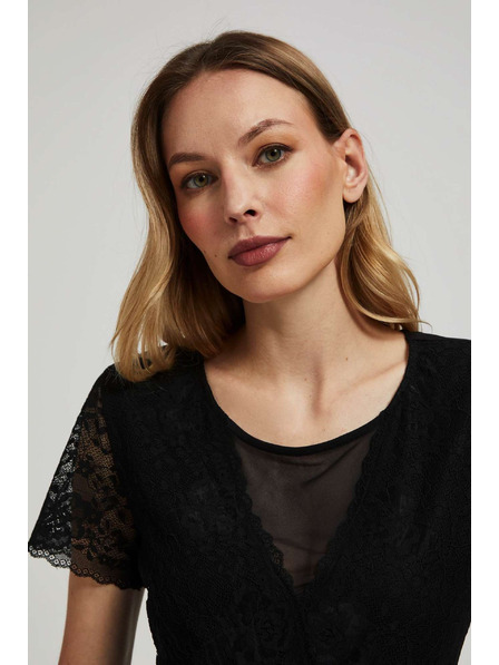 Moodo Bluză din dantelă Moodo