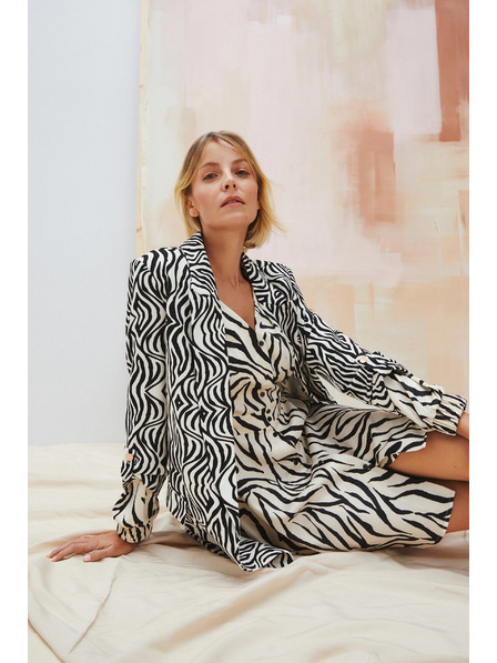 Moodo Sacou cu model bej Moodo