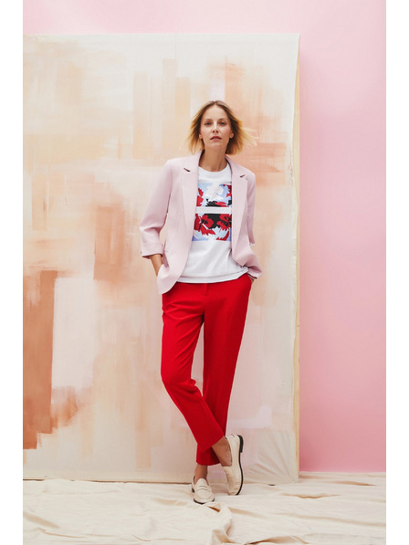 Moodo Sacou cu mâneci 3/4 roz Moodo