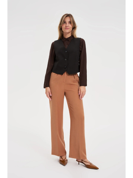 Moodo Vestă elegantă neagră Moodo